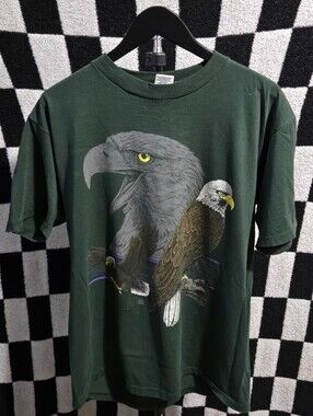 Vintage Cotton Grove Eagle Shirt Size Large